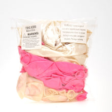 Load image into Gallery viewer, Party Pink And White Confetti Balloon (available for purchase in increments of 1)