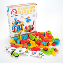 Load image into Gallery viewer, Colorful Bristle Shape Building Blocks | 112 Pieces