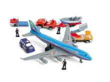 Load image into Gallery viewer, Kids Airport Playset 57-Piece