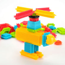 Load image into Gallery viewer, Colorful Bristle Shape Building Blocks | 112 Pieces