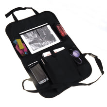 Load image into Gallery viewer, Backseat Car Organizer With 5 Storage Pockets And Tablet Holder