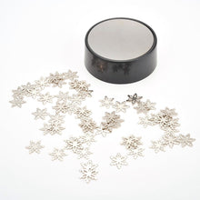 Load image into Gallery viewer, Magnetic Desktop Sculpture (Snowflakes) (available for purchase in increments of 1)