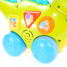 Load image into Gallery viewer, Talking Dinosaur Toy With Lights, Sounds, And Educational Activities