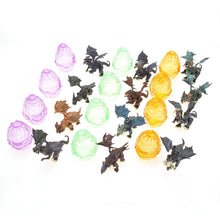 Load image into Gallery viewer, Dragon Figurine Puzzles In Hatching Jurrasic Eggs (12 Eggs Per Pack)