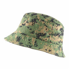 Load image into Gallery viewer, Newhattan Cotton Camo Bucket hats Unisex