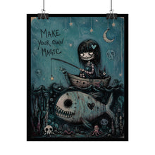 Load image into Gallery viewer, Make Your Own Magic Rolled Poster — Gothic Whimsical Ocean Fantasy Wall Art