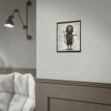 Load image into Gallery viewer, Creepy Cute Horror Poster – “Pain Is Just Weakness Leaving The Body” Rolled Art Print