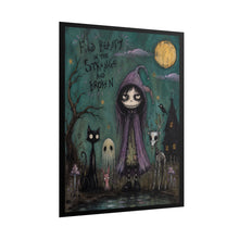 Load image into Gallery viewer, Find Beauty in the Strange and Broken Poster — Gothic Cute Rolled Art Print