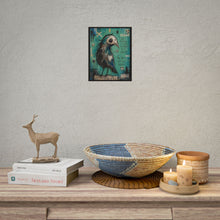 Load image into Gallery viewer, Gothic Crow Art Poster — "Not Everyone Is Going to Make You a Priority" Rolled Print