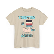 Load image into Gallery viewer, Thrifting is my Cardio Strong Arm Thrifter Reseller T-Shirt - ALL Sizes - S - 5XL