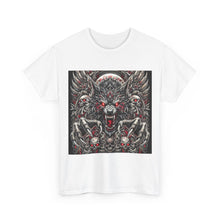 Load image into Gallery viewer, Werewolf Flames Skulls Wolf T-Shirt - Size S - 5XL