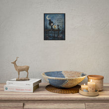 Load image into Gallery viewer, Rolled Poster — “Let Curiosity Be Your Compass” Gothic Cute Art Print