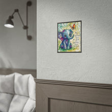 Load image into Gallery viewer, Inspirational Elephant Poster - "You Are Stronger Than You Think" Rolled Art Print