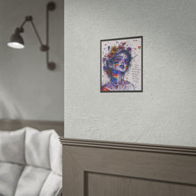 Load image into Gallery viewer, "Afraid Of Your Light" Pride Art | Sunflower Crown Sketch Portrait Poster
