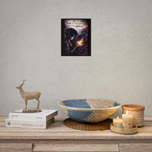 Load image into Gallery viewer, Hope is a Tiny Light Poster — Inspirational Rolled Wall Art