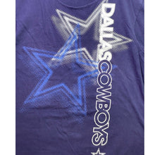 Load image into Gallery viewer, Dallas Cowboys Shirt Womens Extra Large Football AOP Spell Out Athleisure