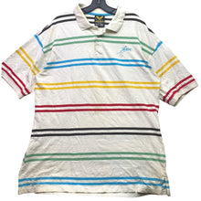 Load image into Gallery viewer, AVIREX Shirt Mens Shirt 2XL Color Block Stripe Preppy Y2K Academia Career