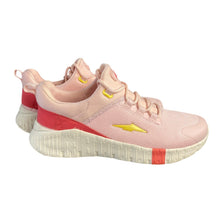 Load image into Gallery viewer, Avia Shoes Womens 8 Pink Yellow Logo Athleisure Slip on Tie Streetwear Lifestyle