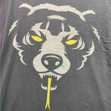 Load image into Gallery viewer, Bear Shirt Mens Large Gray Grunge Everyday Streetwear Academia Skater