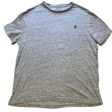 Load image into Gallery viewer, Ralph Lauren Shirt Mens Large Gray Short Sleeve Casual Polo Logo Academia Preppy