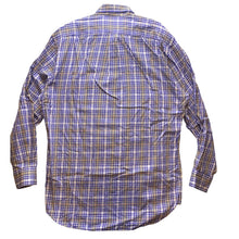 Load image into Gallery viewer, Peter Millar Shirt Mens Large Plaid Button Down Long Sleeve Academia Preppy