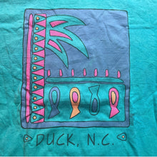 Load image into Gallery viewer, Vintage 1990 Duck NC Shirt Mens Large Coastal Beachy Single Stitch Streetwear