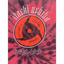 Load image into Gallery viewer, Naruto Shirt Mens Medium Tie-Dye AOP Anime Spell Out Grunge Everyday Streetwear