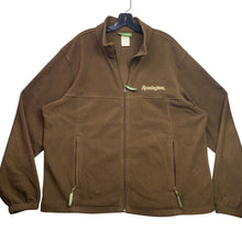 Load image into Gallery viewer, Remington Jacket Mens Extra Large Fleece Full Zip Chore Outdoors Embroidered
