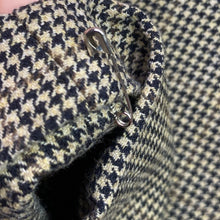Load image into Gallery viewer, Virgin Wool Pants Womens 2 Houndstooth Preppy Academia Office Career Trousers
