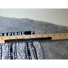 Load image into Gallery viewer, Cacique Women Black White Striped Logo Waistband Pajama Pants Joggers Plus Size
