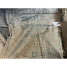 Load image into Gallery viewer, Gap Lived-In Straight Khaki Chinos Mens 32x32 Tan Cotton Blend Casual Pants
