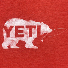 Load image into Gallery viewer, YETI Shirt Mens Large Spell Out Fishing Bear Outdoors Everyday Streetwear