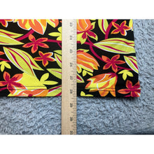 Load image into Gallery viewer, Just One Womens 2X Queen Graphic Floral T-Shirt Yellow Orange Short Sleeve Tee
