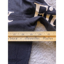 Load image into Gallery viewer, Abercrombie & Fitch Shirt Mens Extra Small Black Oversized Spell Out Sleeve Hits