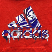 Load image into Gallery viewer, Adidas Hoodie Boys Medium Logo Drip Grunge Pull Over Everyday Streetwear