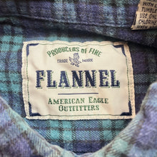 Load image into Gallery viewer, American Eagle Shirt Mens Medium Plaid Flannel Preppy Grunge Streetwear Everyday