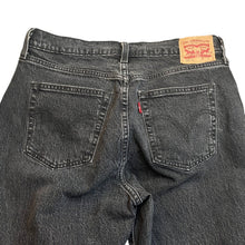 Load image into Gallery viewer, Levis 501 C Jeans Womens 30" Button Fly Curve Black Streetwear Preppy Everyday
