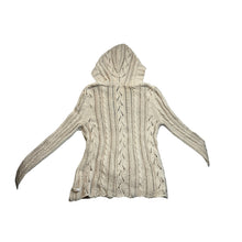 Load image into Gallery viewer, American Eagle Sweater Womens Extra Large Beachy Beige Hooded Cardigan Lifestyle