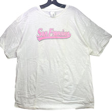 Load image into Gallery viewer, San Francisco Shirt Mens Extra Large Spell Out Script Travel Souvenir Streetwear