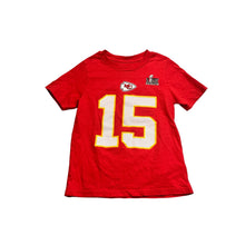 Load image into Gallery viewer, Nike Mens Kansas City Chiefs Patrick Mahomes 15 Super Bowl LVII Red T-Shirt L
