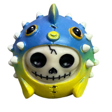 Load image into Gallery viewer, Summit Collection Furrybones Puffington Puffer Fish Skeleton Figurine Y8525