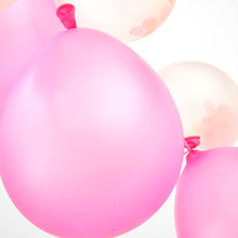 Load image into Gallery viewer, Party Pink And White Confetti Balloon (available for purchase in increments of 1)