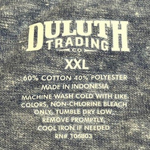 Load image into Gallery viewer, Duluth Trading Shirt Womens 2XL Spell Out Grunge Everyday Streetwear Minimalist