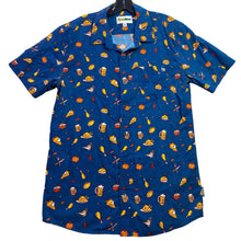 Load image into Gallery viewer, Tipsy Elves Shirt Mens Large Thanksgiving Football AOP Festival Holiday