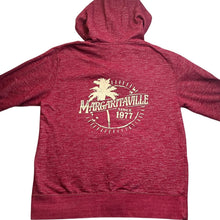 Load image into Gallery viewer, Margaritaville Hoodie Mens Large Full Zip Sweatshirt Jacket Spell Out Streetwear