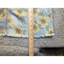 Load image into Gallery viewer, American Eagle Dress Womens Small Overall Pinafore Sunflower Denim Preppy