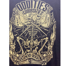 Load image into Gallery viewer, American Apparel Shirt Mens 2XL Black Oddities Curiosities Skeleton Grunge