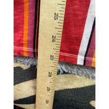 Load image into Gallery viewer, Guess Shirt Mens Medium Striped Colorblock Spell Out Preppy Academia Streetwear