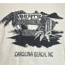 Load image into Gallery viewer, Vintage Berts Surf Shop Shirt Mens Large Single Stitch AOP Beachy Coastal Grunge