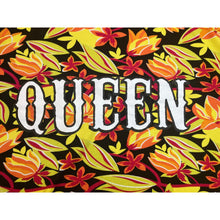 Load image into Gallery viewer, Just One Womens 2X Queen Graphic Floral T-Shirt Yellow Orange Short Sleeve Tee